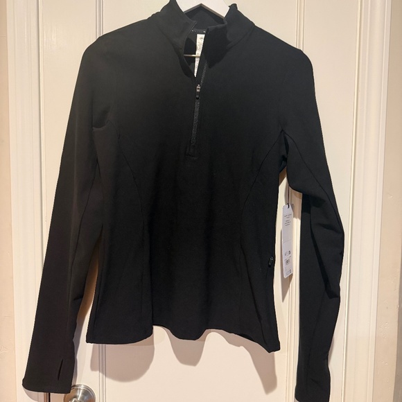 ALO yoga Alosoft 1/2 Zip Rapid Pullover NWT $108 Retail! SIZE Medium - Picture 3 of 10